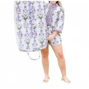 NEW HEART OF GRACE women's garment bag in iris lavende